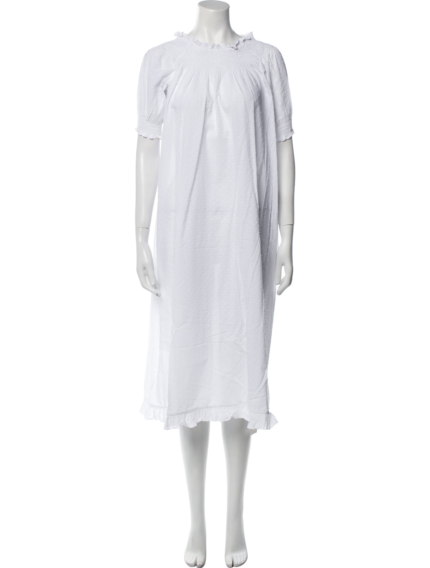 Hill House Home Crew Neck Midi Length Dress