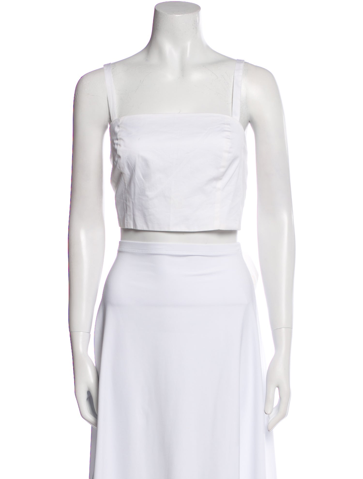 Hill House Home Square Neckline Sleeveless Crop Top