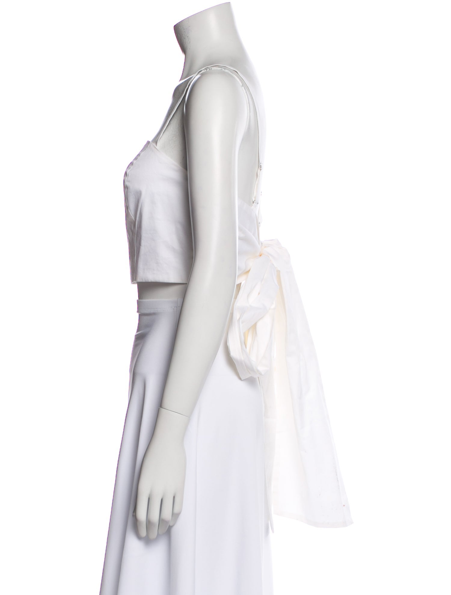 Hill House Home Square Neckline Sleeveless Crop Top