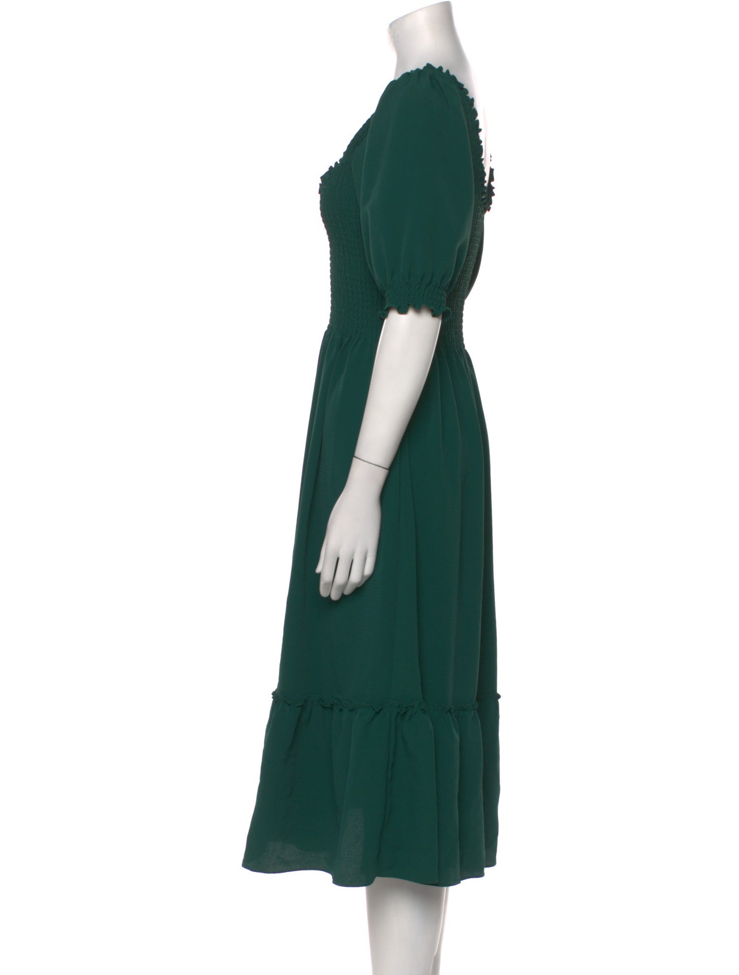 Hill House Home Square Neckline Midi Length Dress