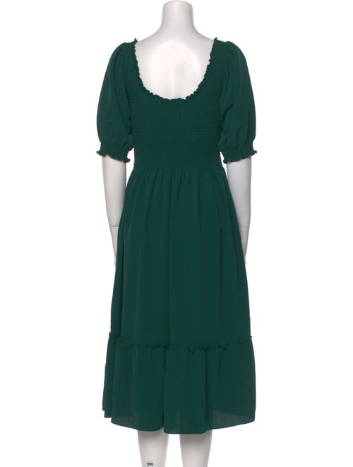 Hill House Home Square Neckline Midi Length Dress