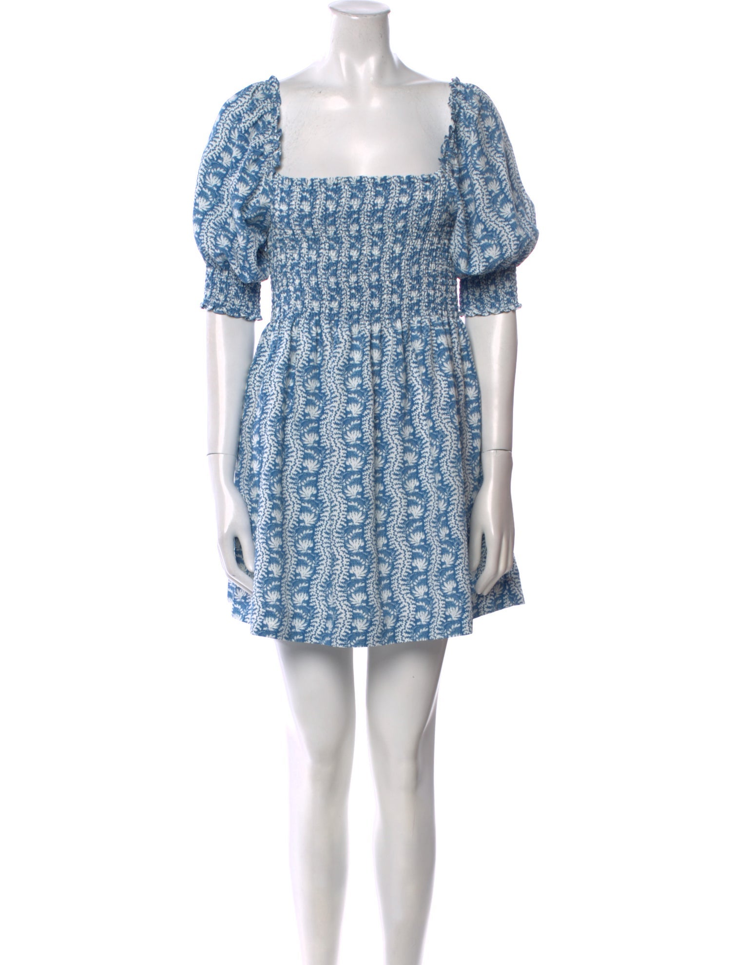 Hill House Home Floral Print Mini Dress