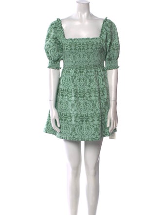 Hill House Home Printed Mini Dress