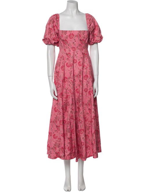 Hill House Home Floral Print Long Dress