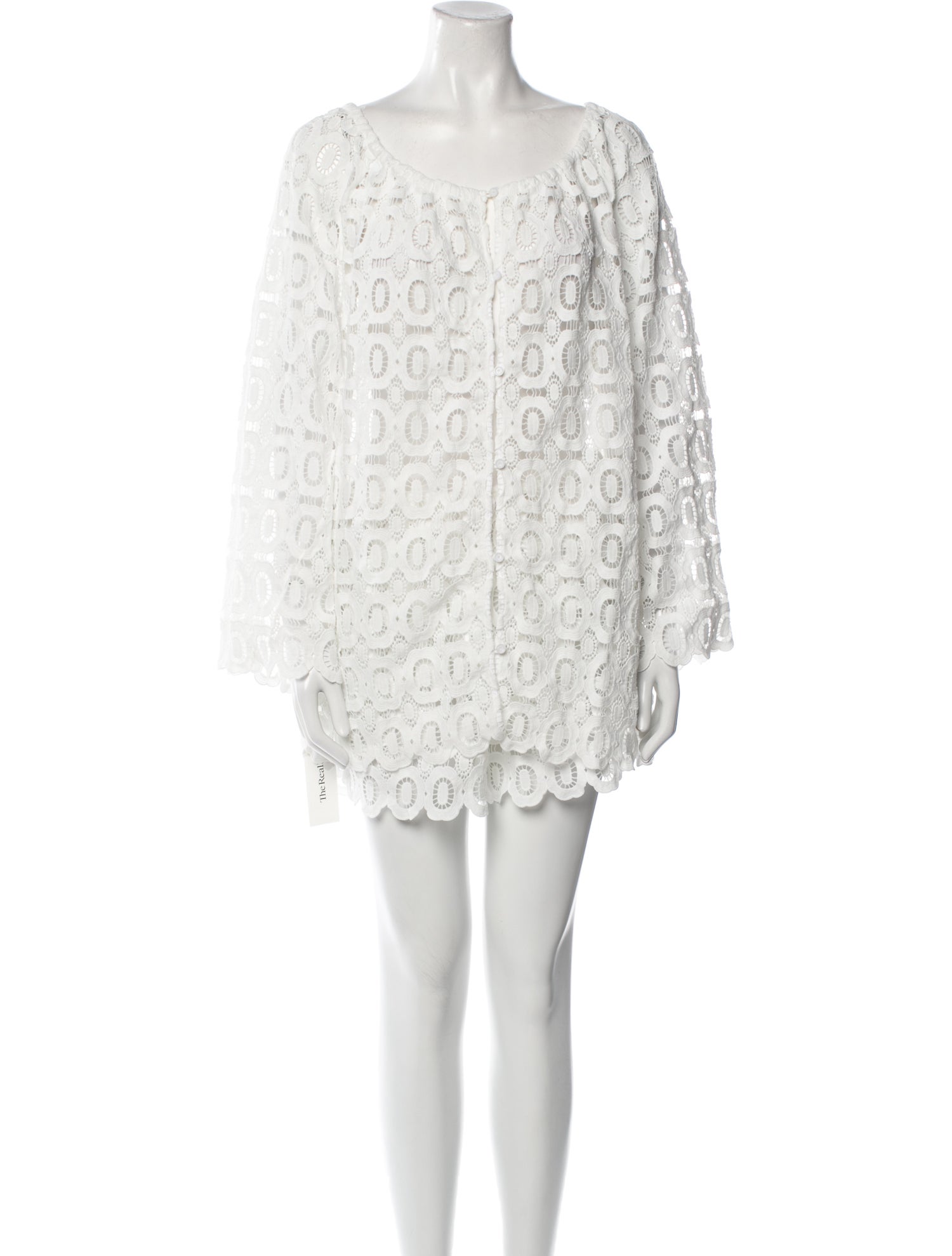 Hill House Home Lace Pattern Short Set