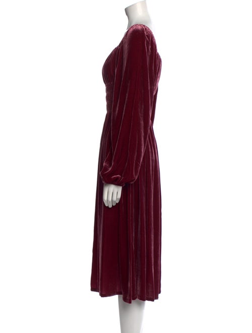 Hill House Home Square Neckline Midi Length Dress