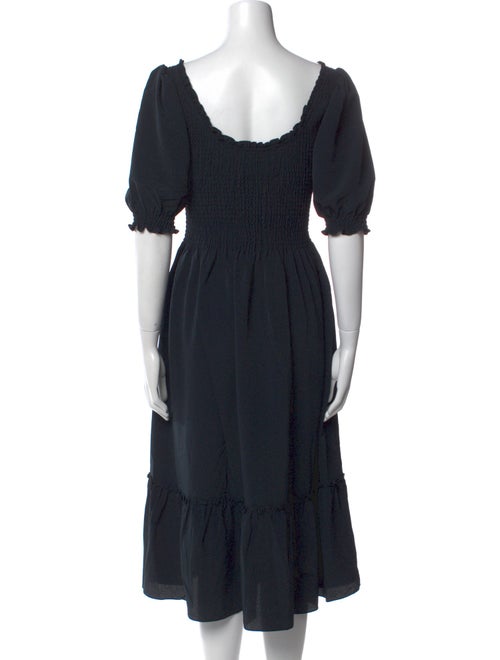 Hill House Home Scoop Neck Midi Length Dress