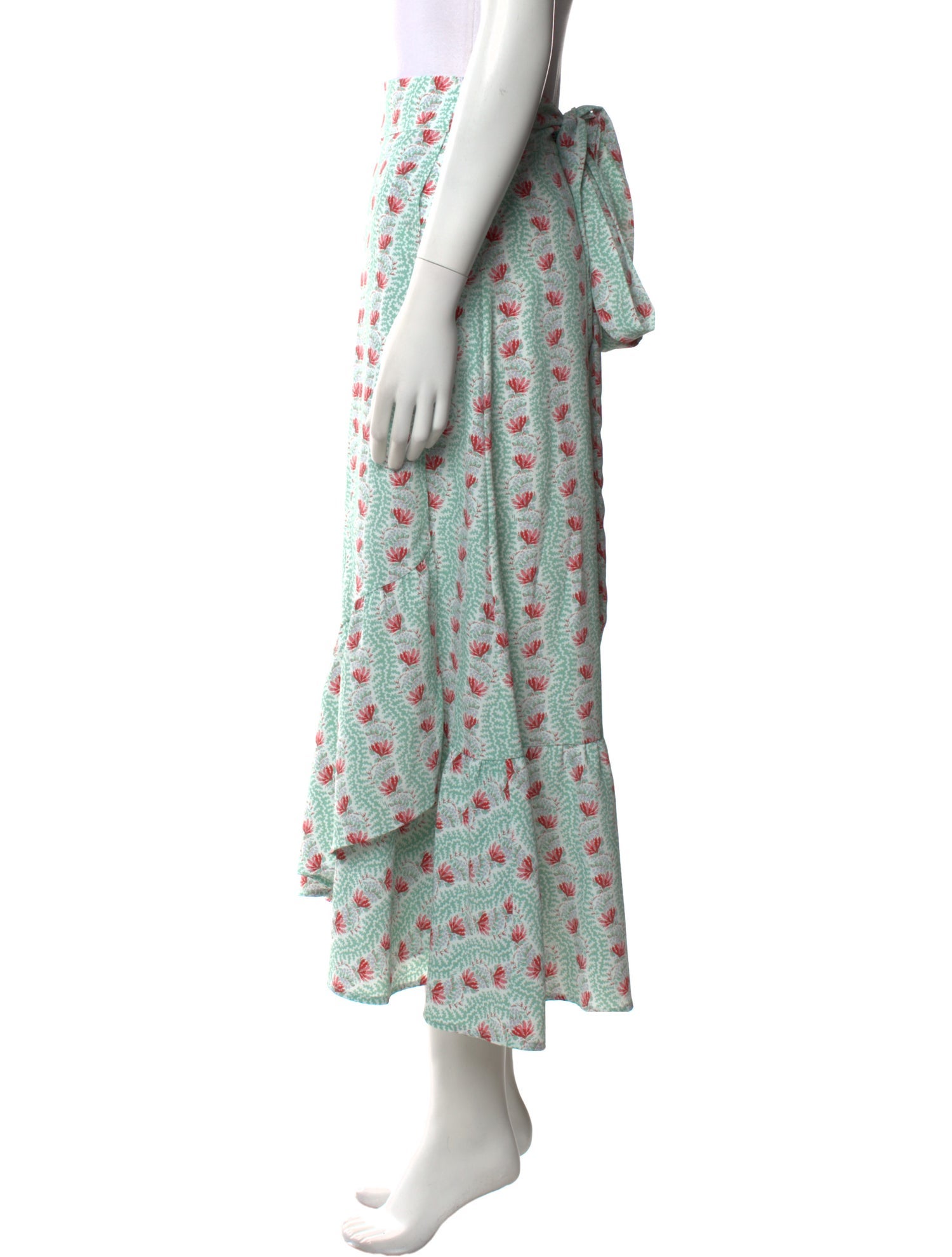 Hill House Home Printed Midi Length Skirt