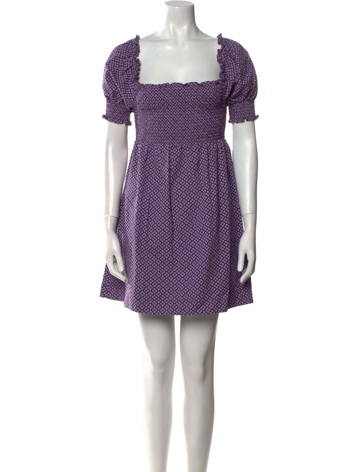 Hill House Home Floral Print Mini Dress