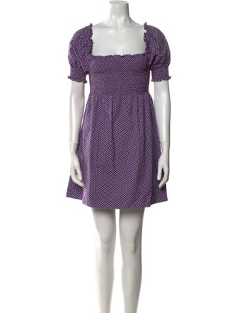 Hill House Home Floral Print Mini Dress