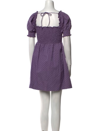 Hill House Home Floral Print Mini Dress