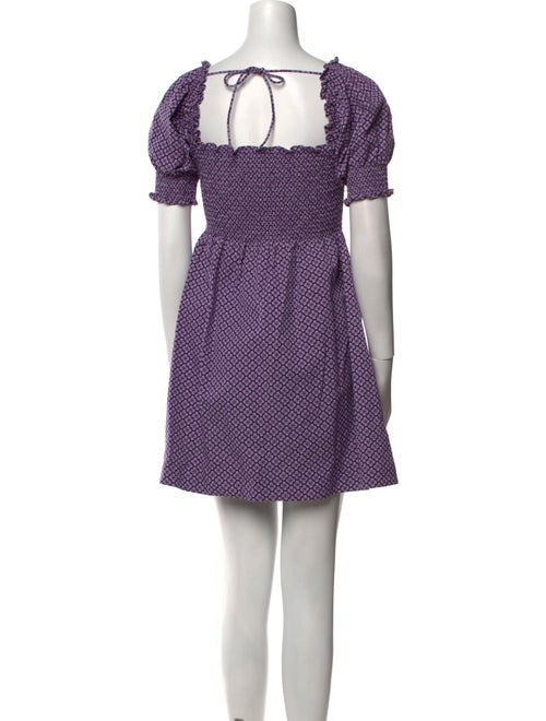 Hill House Home Floral Print Mini Dress