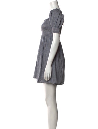 Hill House Home Plaid Print Mini Dress