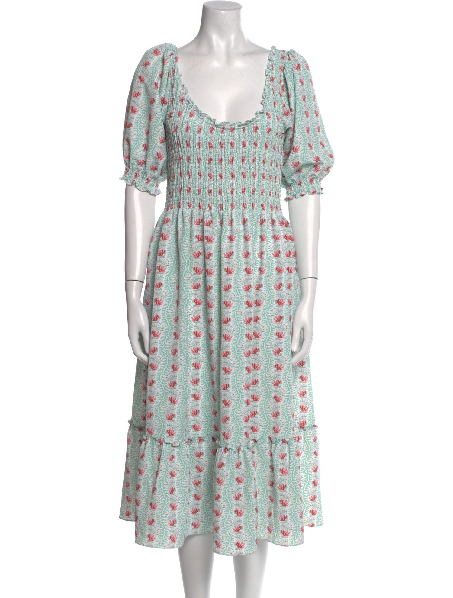 Hill House Home Floral Print Knee-Length Dress w/ Tags