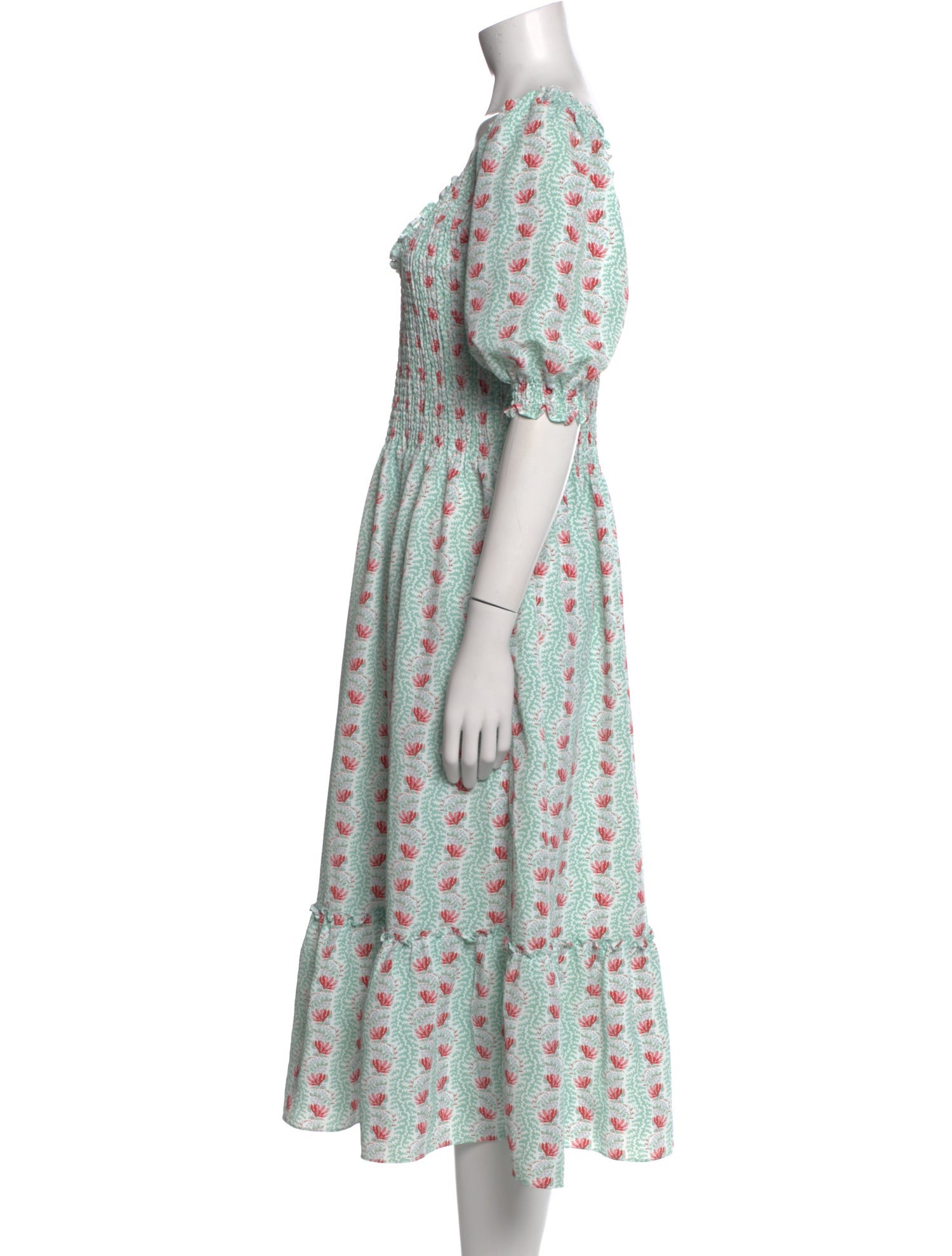 Hill House Home Floral Print Knee-Length Dress w/ Tags