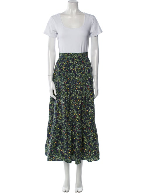 Hill House Home Printed Bow Accents Skirt Set