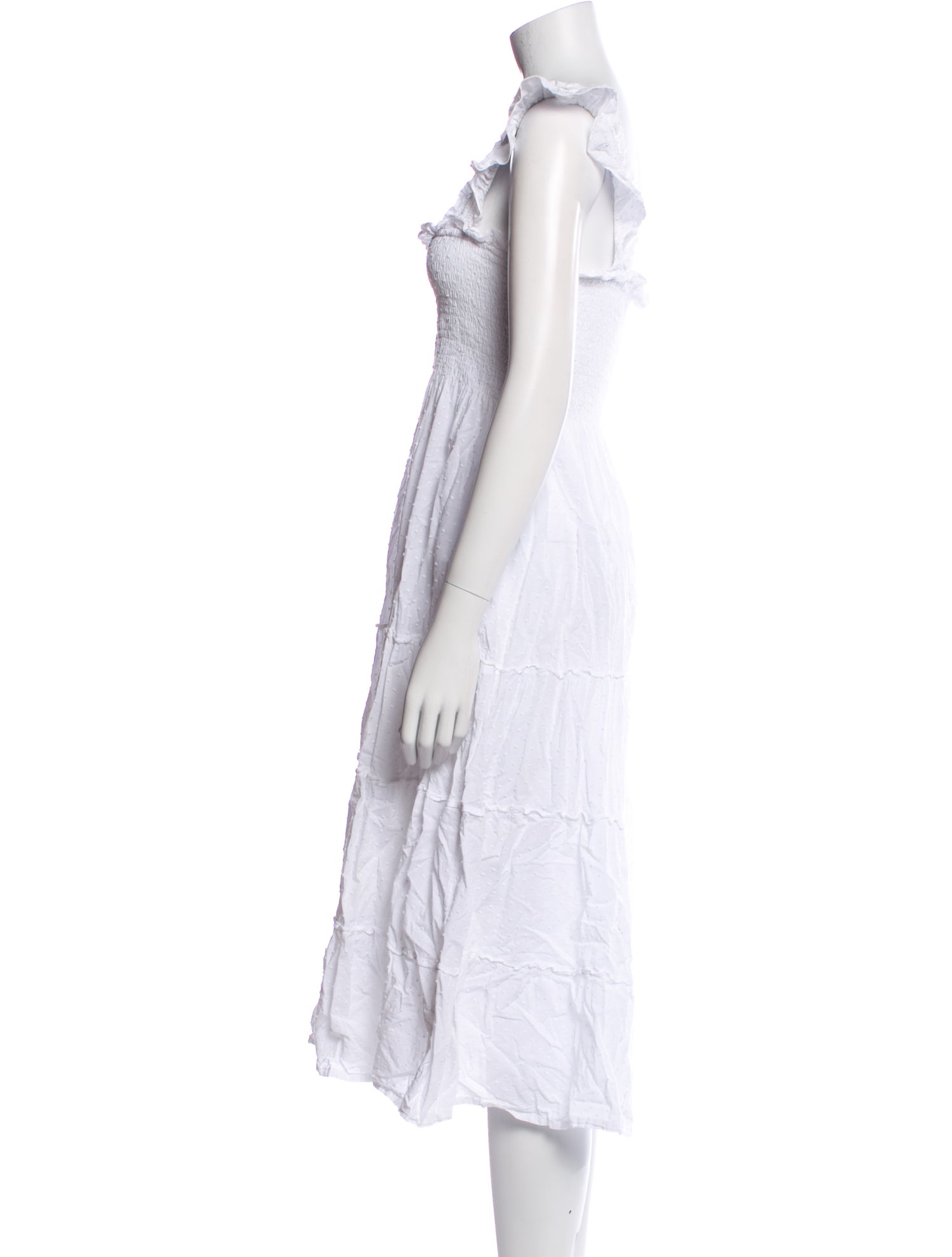 Hill House Home Square Neckline Midi Length Dress