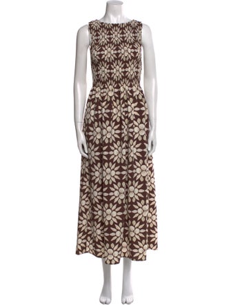Hill House Home Printed Long Dress