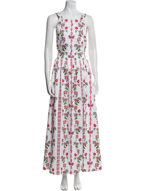 Hill House Home Floral Print Long Dress