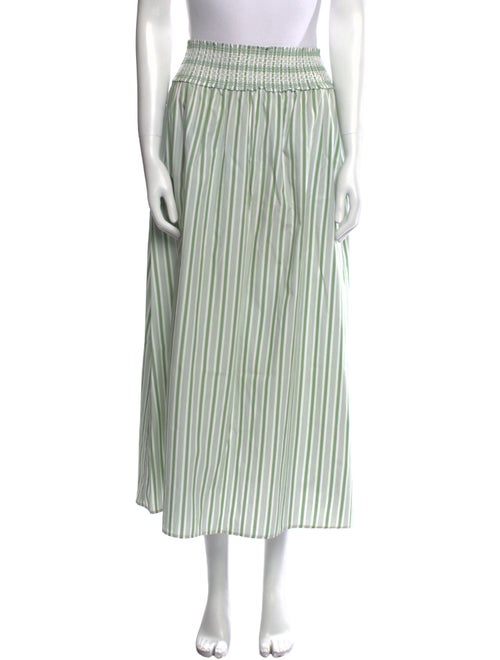 Hill House Home Striped Midi Length Skirt