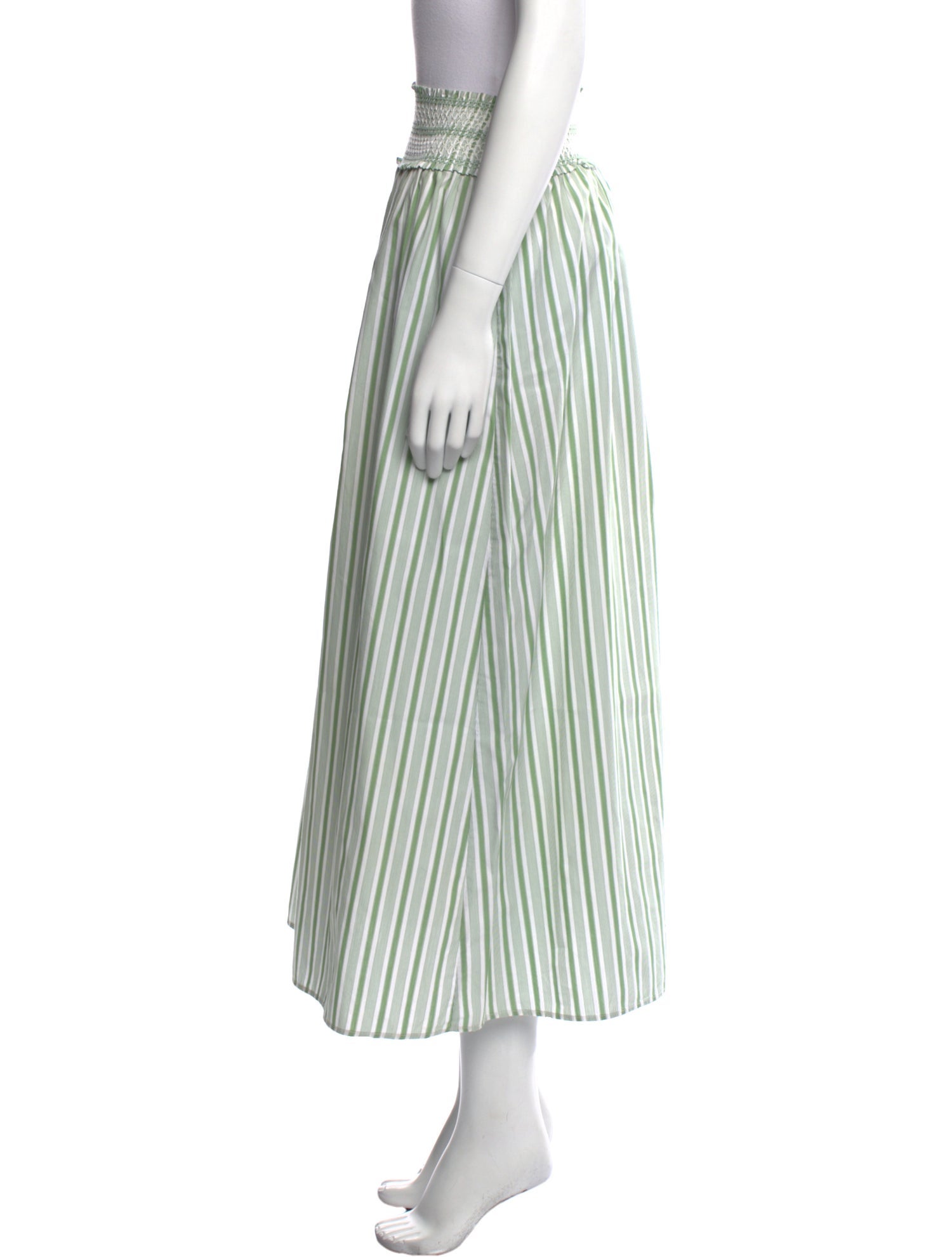 Hill House Home Striped Midi Length Skirt