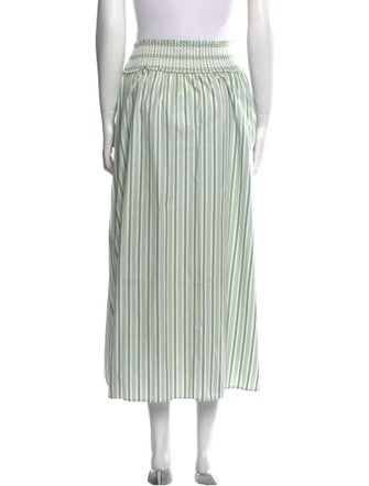 Hill House Home Striped Midi Length Skirt