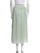 Hill House Home Striped Midi Length Skirt