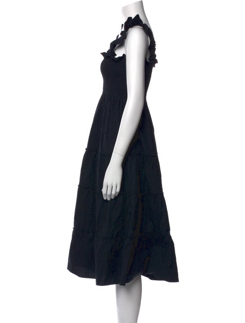 Hill House Home Square Neckline Midi Length Dress