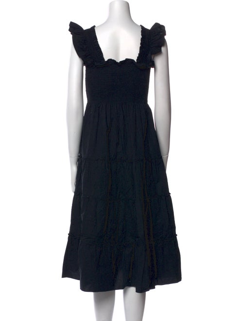 Hill House Home Square Neckline Midi Length Dress