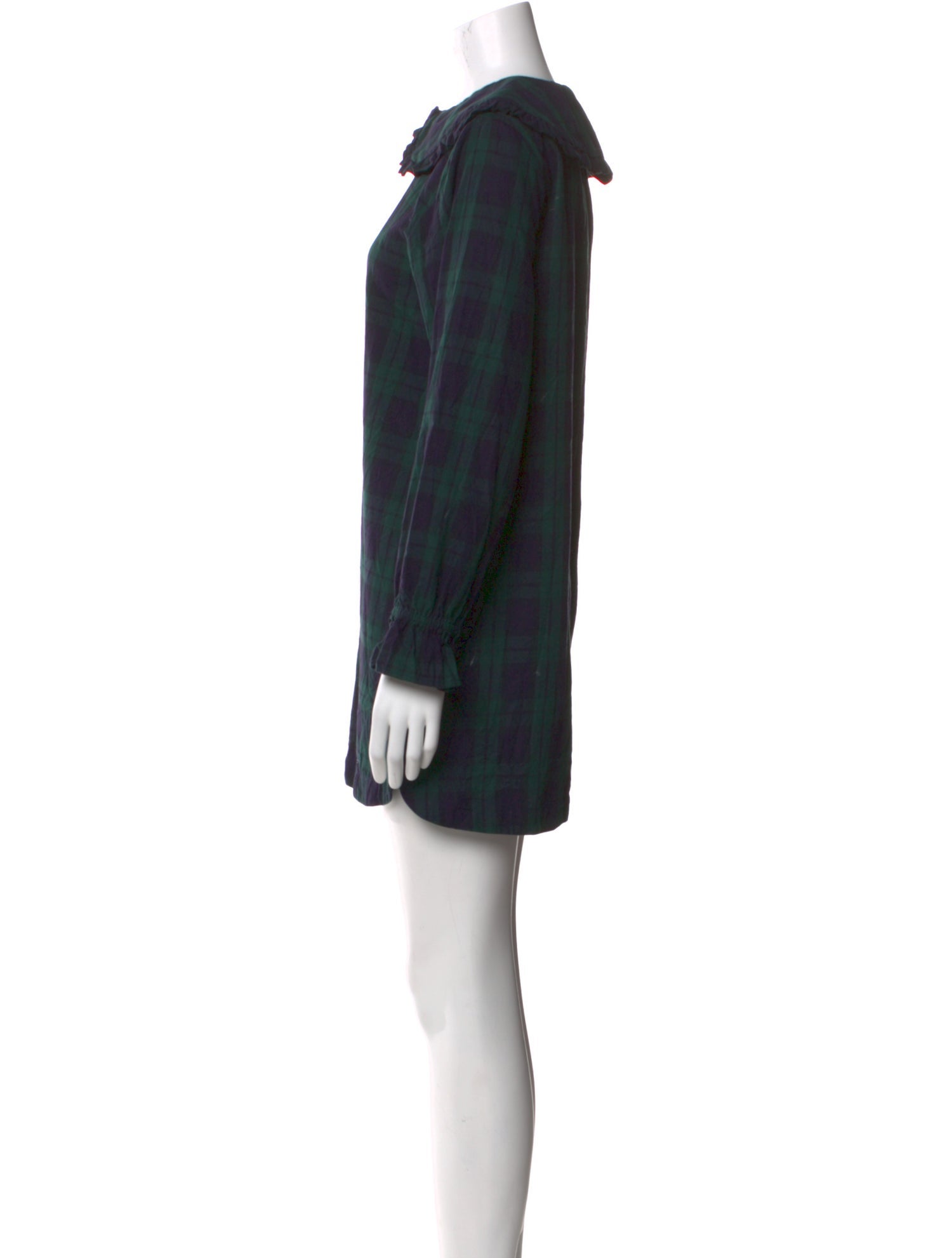 Hill House Home Plaid Print Knee-Length Dress