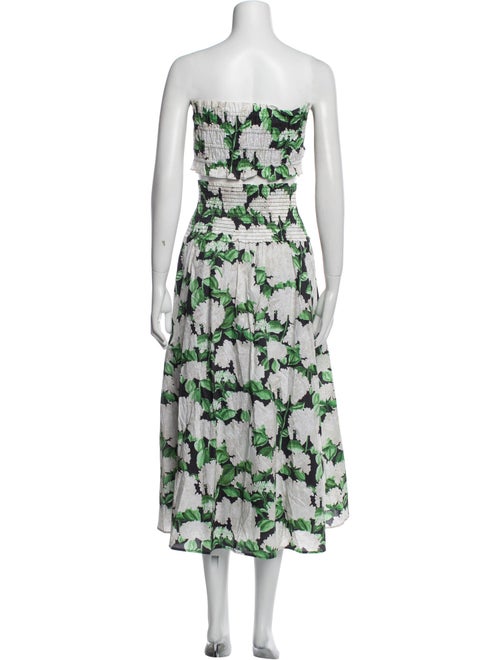 Hill House Home Floral Print Strapless Sweater