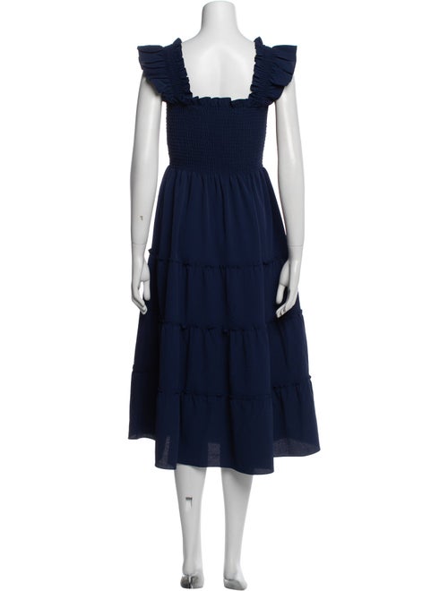 Hill House Home Square Neckline Midi Length Dress