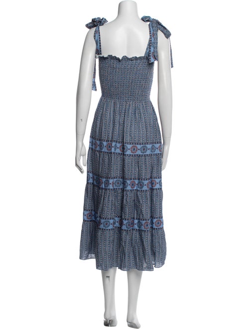 Hill House Home Printed Midi Length Dress