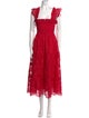 Hill House Home Lace Pattern Long Dress