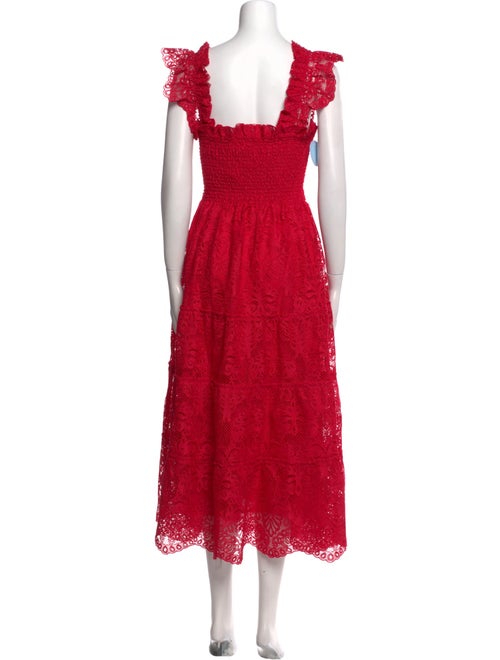 Hill House Home Lace Pattern Long Dress