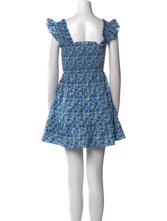 Hill House Home Floral Print Mini Dress