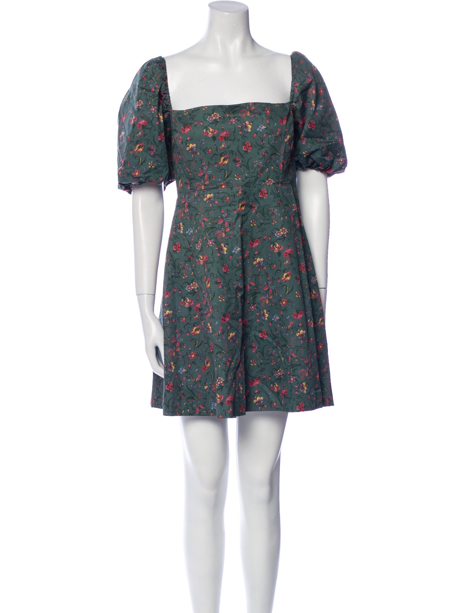 Hill House Home Floral Print Mini Dress