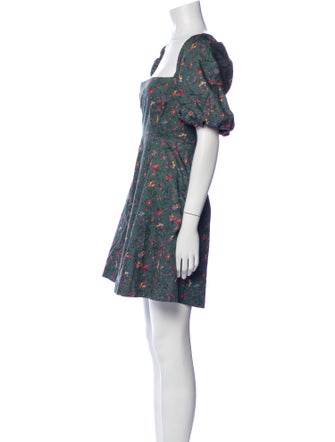 Hill House Home Floral Print Mini Dress