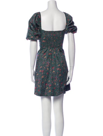 Hill House Home Floral Print Mini Dress