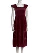 Hill House Home Square Neckline Midi Length Dress