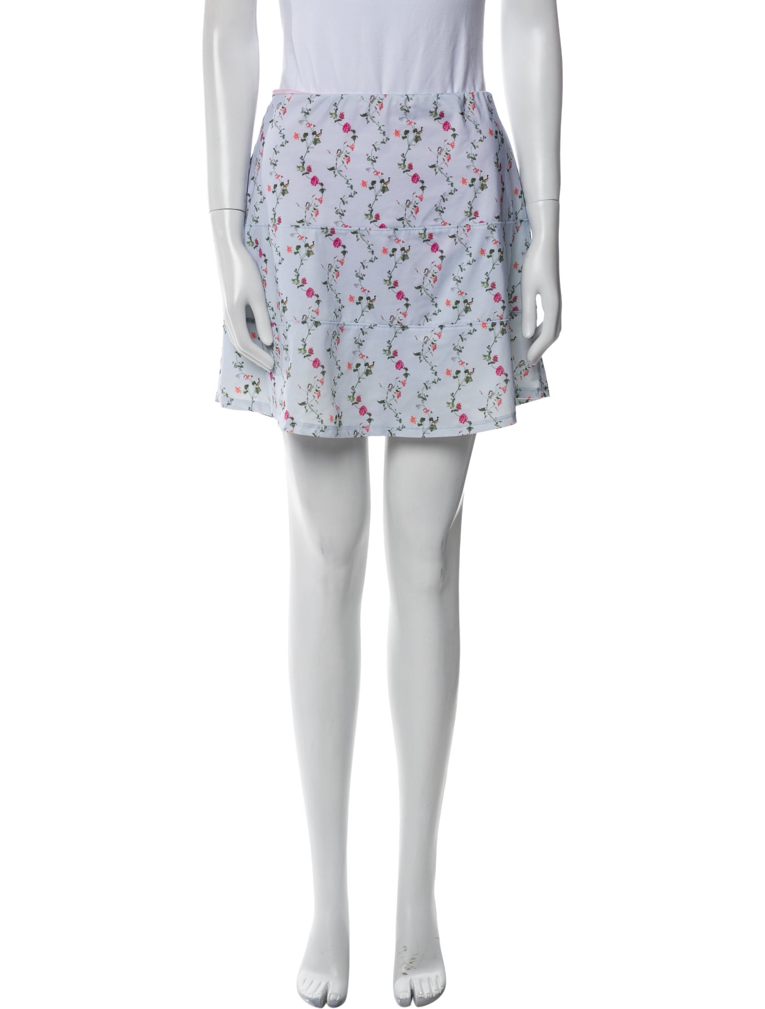 Hill House Home Floral Print Ruffle Embellishment Bottoms