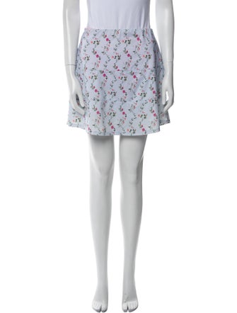 Hill House Home Floral Print Ruffle Embellishment Bottoms