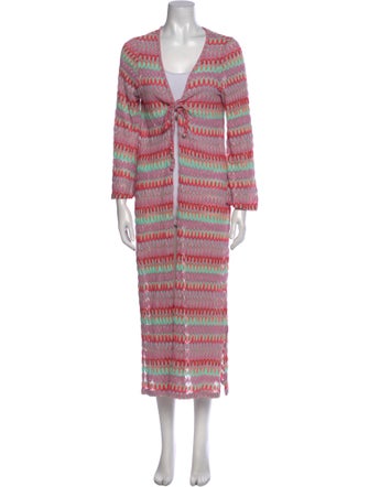 Hill House Home Striped Midi Length Dress