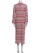 Hill House Home Striped Midi Length Dress