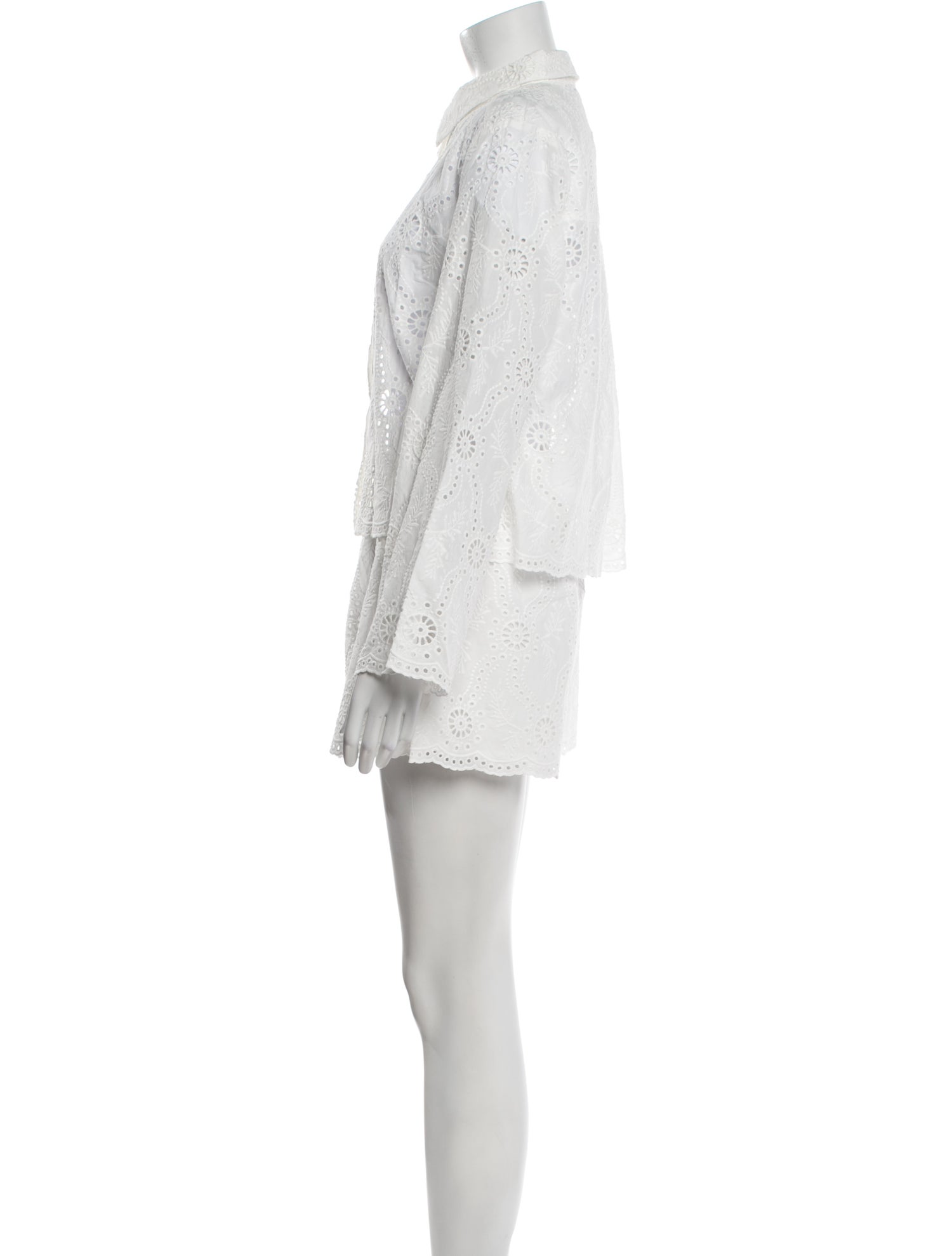 Hill House Home Embroidered Accent Skirt Suit