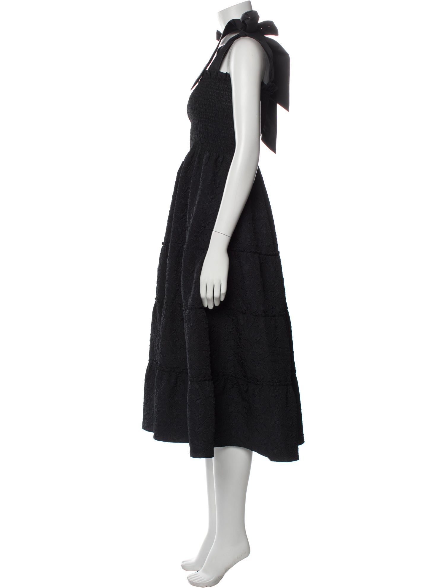 Hill House Home Square Neckline Midi Length Dress