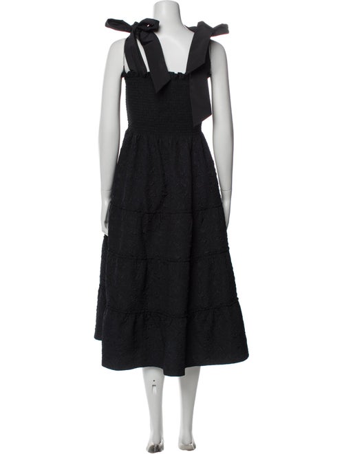 Hill House Home Square Neckline Midi Length Dress