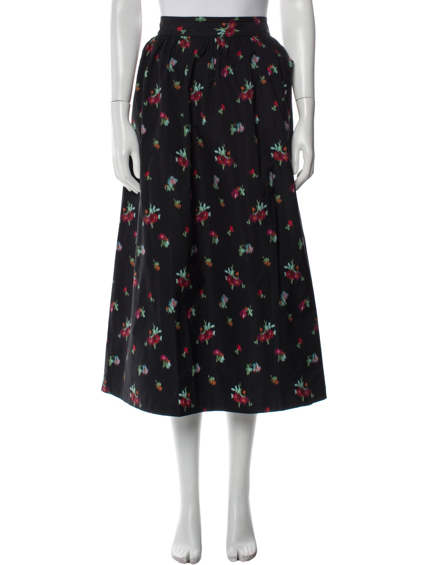 Hill House Home Printed Midi Length Skirt