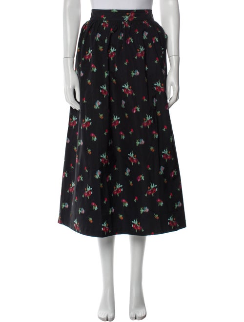 Hill House Home Printed Midi Length Skirt