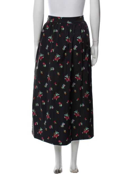 Hill House Home Printed Midi Length Skirt